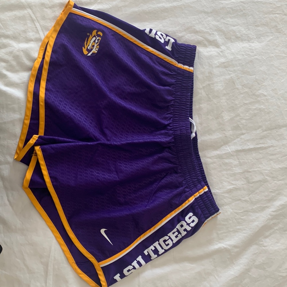 LSU Nike Running Shorts
